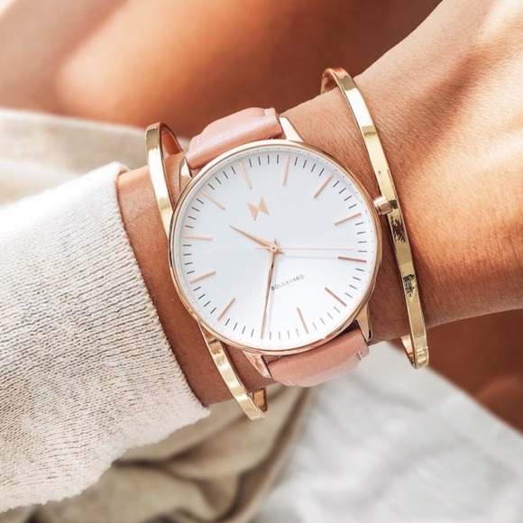 MVMT Boulevard Rodeo Watch + 2 Leather Straps - Picture 8 of 8